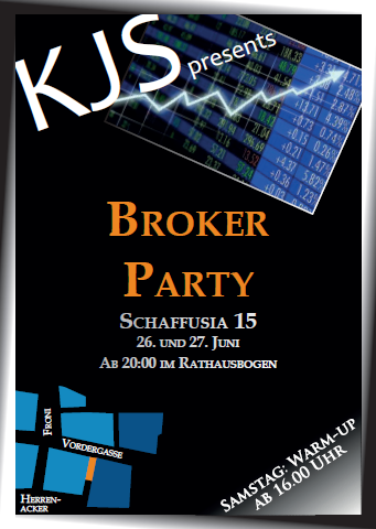 Broker Party Flyer